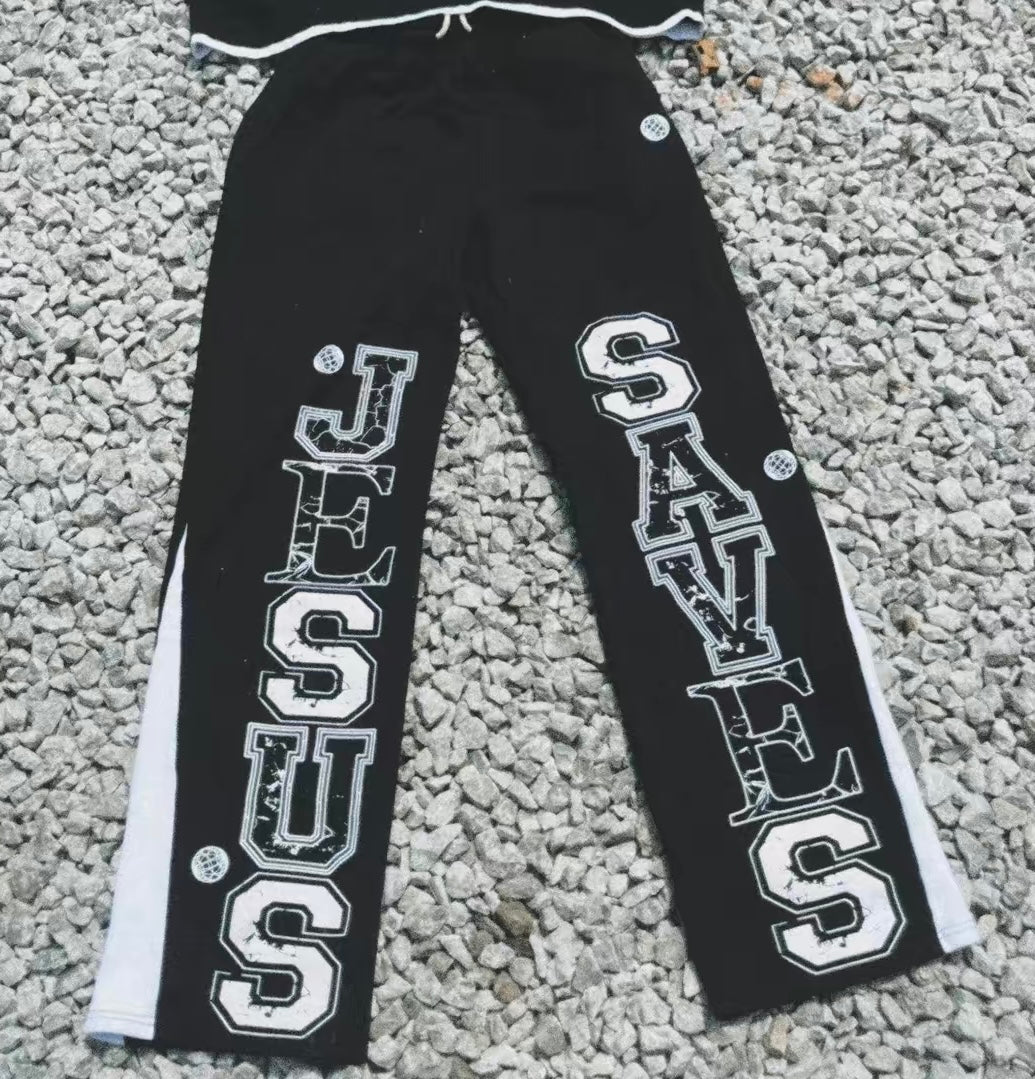 “JESUS SAVES “ Pants